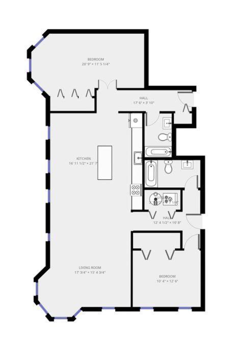 Beautifully Remodeled Second Floor Flat In River North With Private Rooftop - 2s Apartamento *