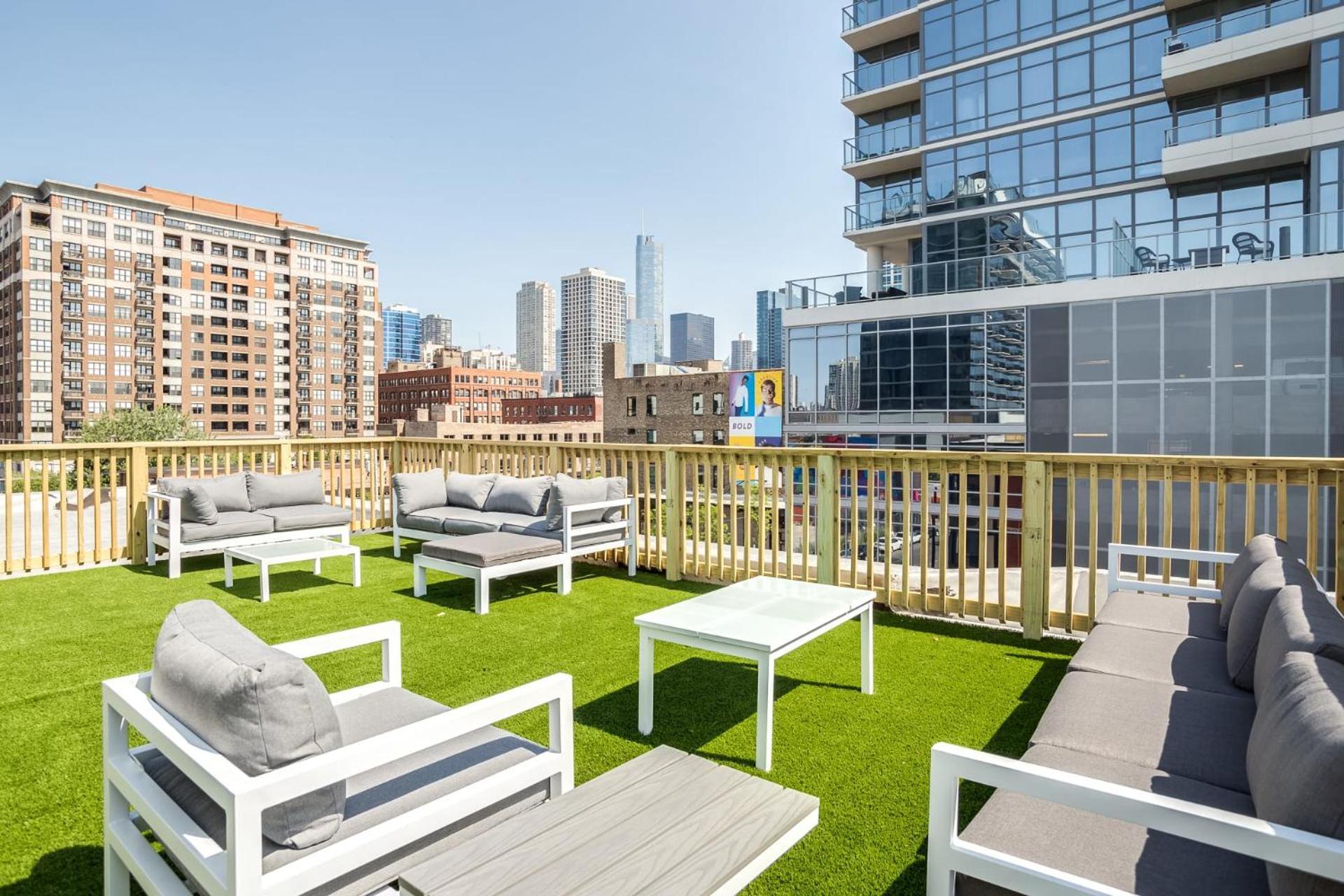 Apartamento Beautifully Remodeled Second Floor Flat In River North With Private Rooftop - 2s Chicago